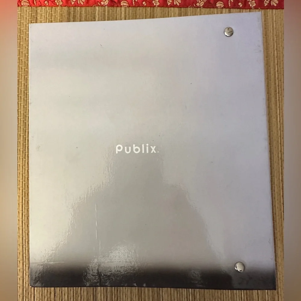 Publix Aprons Simple Meals Binder With Recipes And Tabs Cookbook